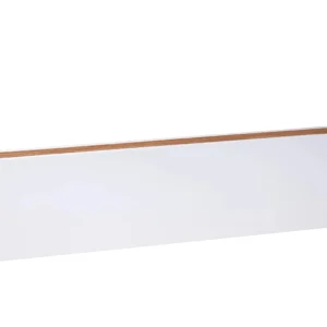 Noemi Wall-Mounted Convector - Stone / Oak Grille